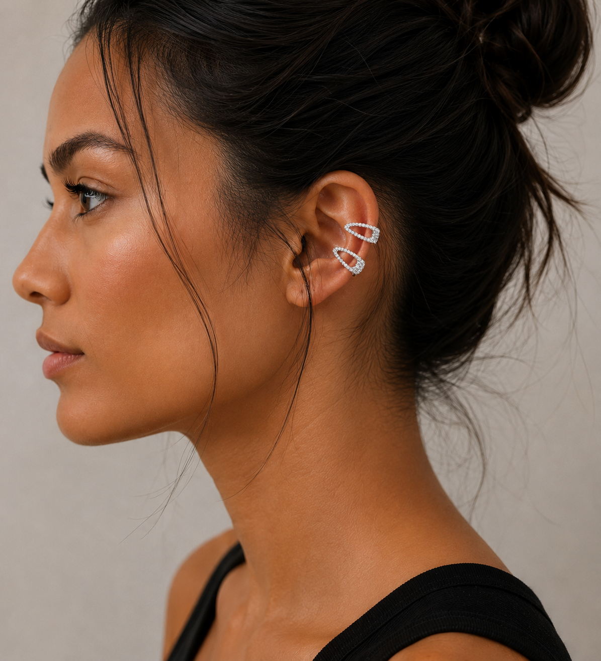 Disco Ear Halo Cuffs