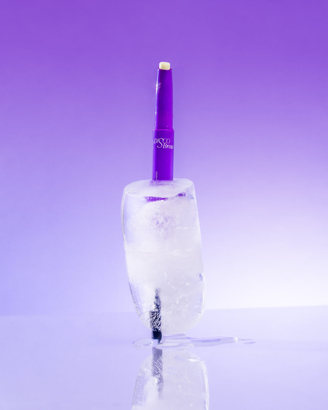 Disco Eyebrow | Eyebrow Wax Stick with Spoolie brush