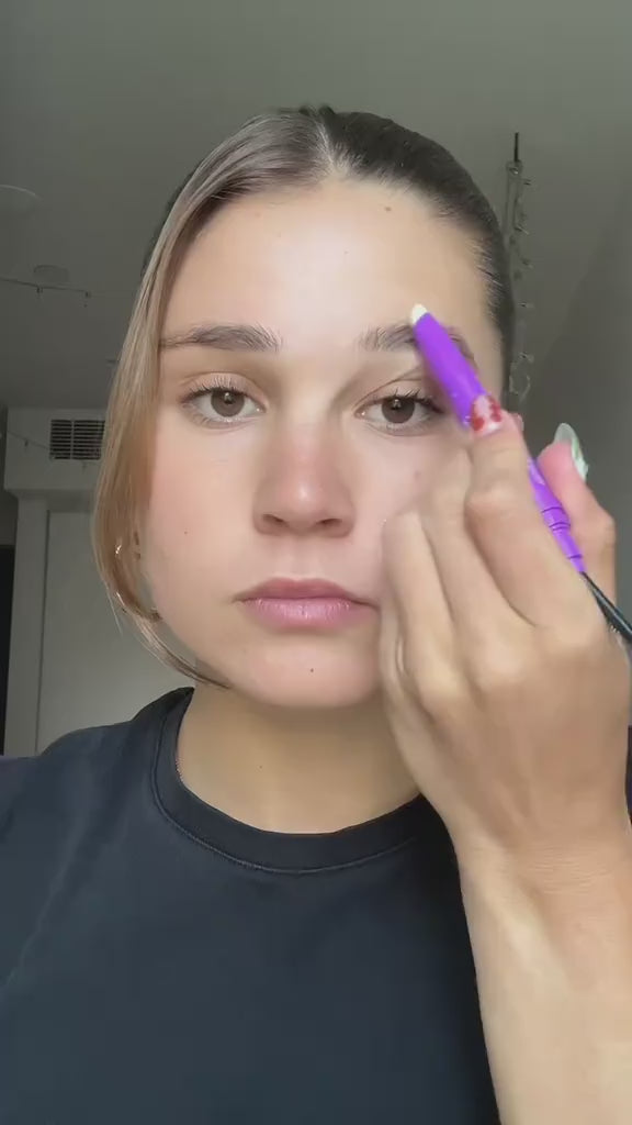 Disco Brow | Eyebrow Wax Stick with Built-In Spoolie